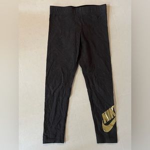 Nike girl leggings, size XS , color gray,